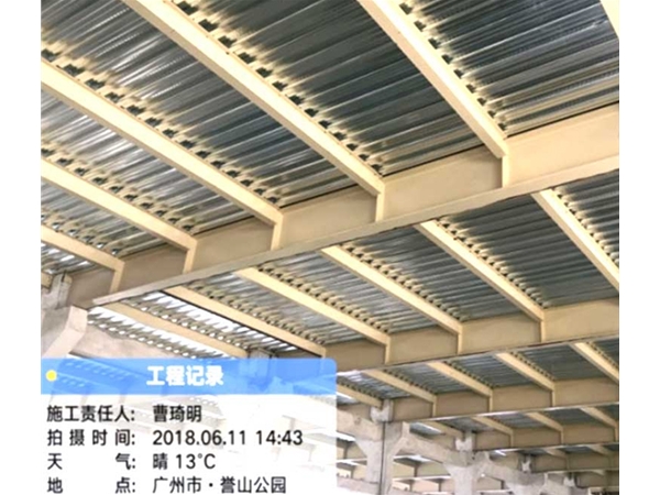 广州市·游泳训练馆夹层钢构